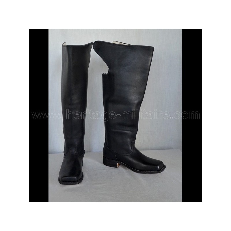 Bottes de cavalerie modèle n°3 bout carré