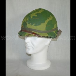 Casque US M1 Vietnam 1968