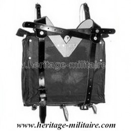 Knapsack Infantry off white or black canvas