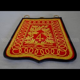 Sabretache officier du 4ème Hussard N1er