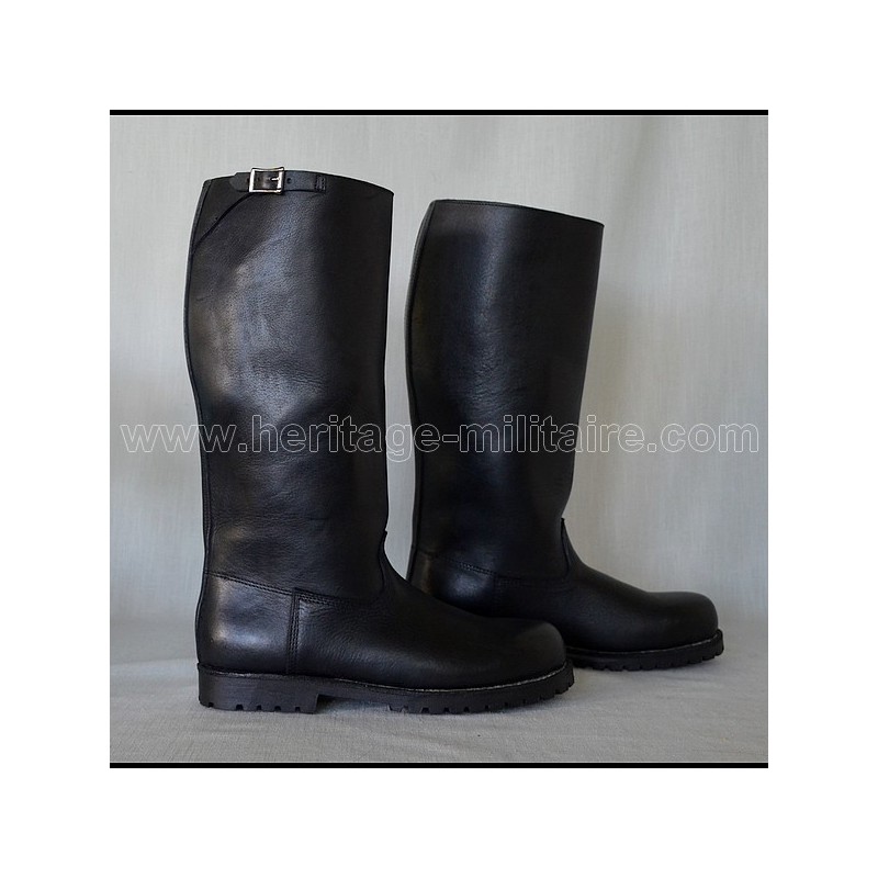 Bottes de motard de la police US 