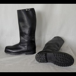 Bottes de motard de la police US 