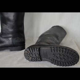 Bottes de motard de la police US 