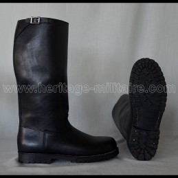 Bottes de motard de la police US 