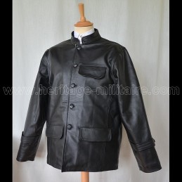 Veste  en cuir troupe "Kriegsmarine" Allemande WWII