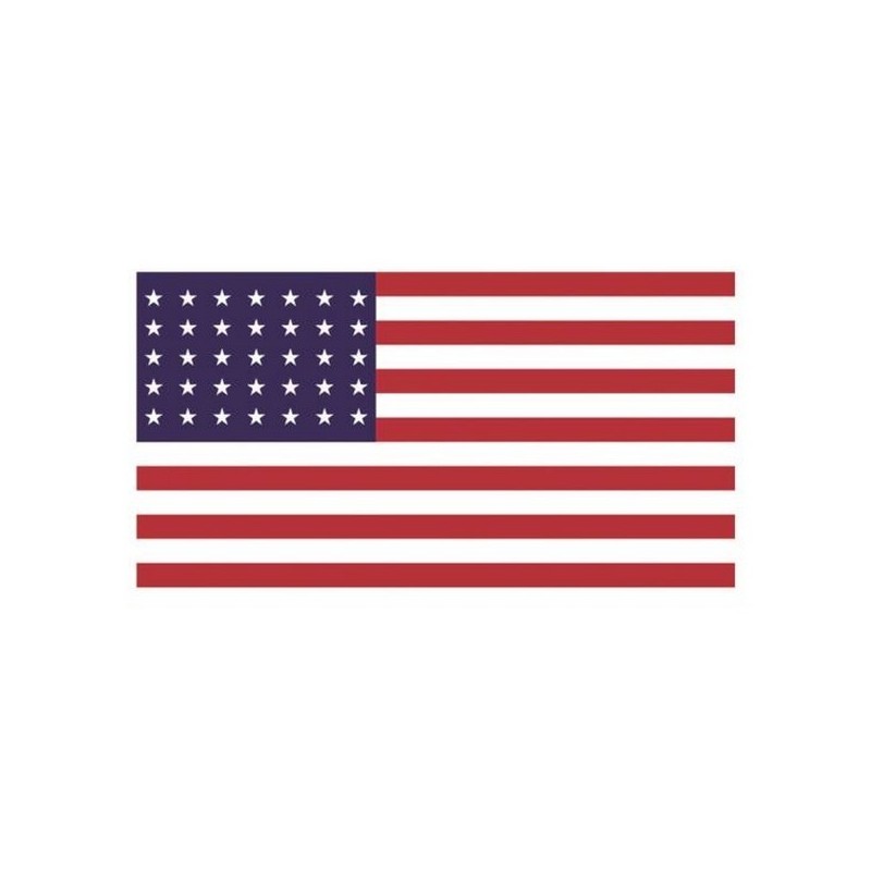 USA flag 48 stars "1912 - 1959" Polyester