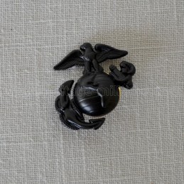 Insignia for enlisted cap US Marines "Black" WWII