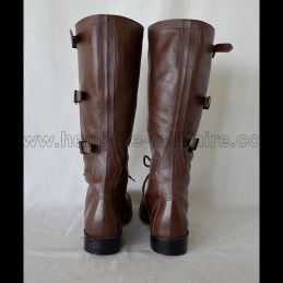 US Mod 1900 Military Cavalry Boots "Brown"