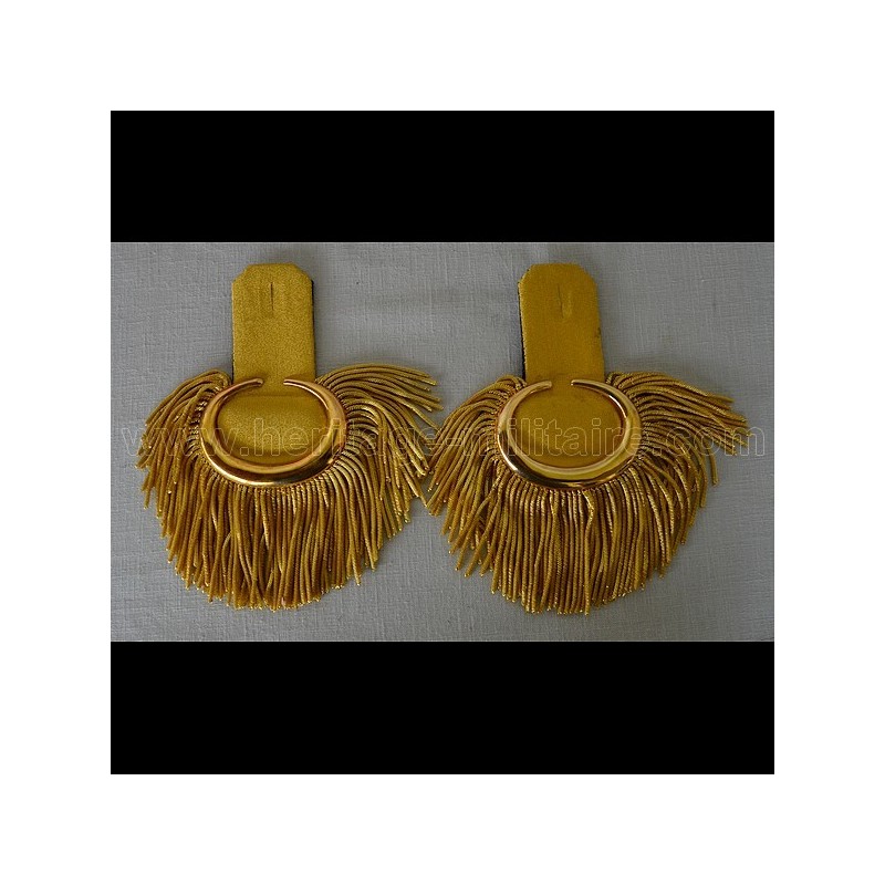 US Fringe Officer's Shoulder Pads with Fringes