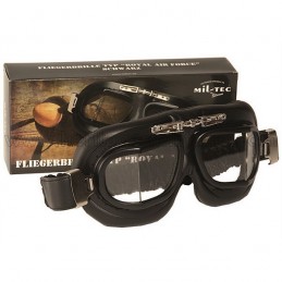 Black aviator goggles