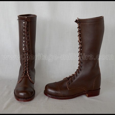 RICHELIEU SOHO BOUT ROND (semelle cuir