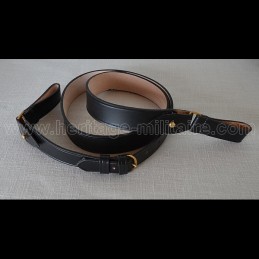 Belt set black WWI WWII