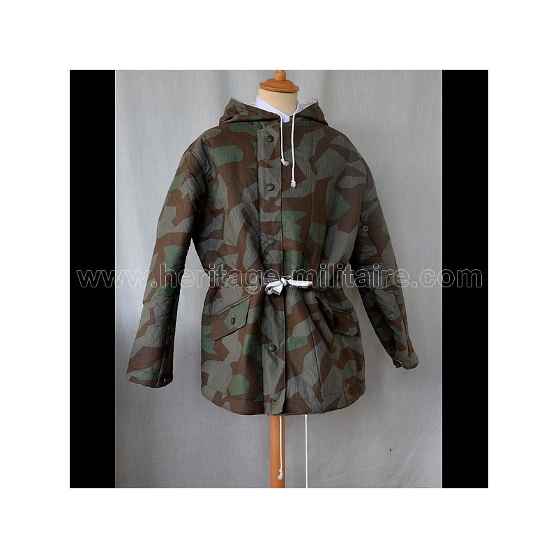 Parka Splinter Camo reversible Allemand WWII