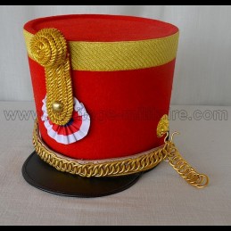 Shako Officier 4ème Hussard Chef d’escadron Napoléon 1er