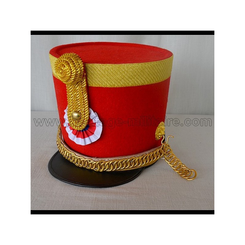 Shako Officier 4ème Hussard Chef d’escadron Napoléon 1er