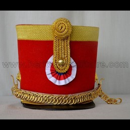 Shako Officer 4th Hussard "Chef d'escadron" Napoleon 1st