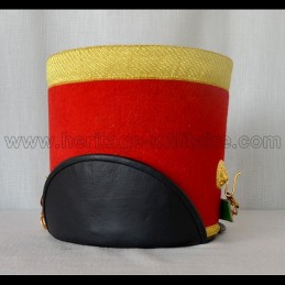 Shako Officier 4ème Hussard Chef d’escadron Napoléon 1er