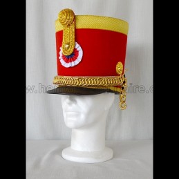 Shako Officier 4ème Hussard Chef d’escadron Napoléon 1er