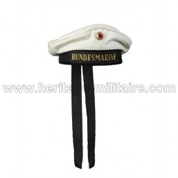 Casquette de marin Allemand blanche