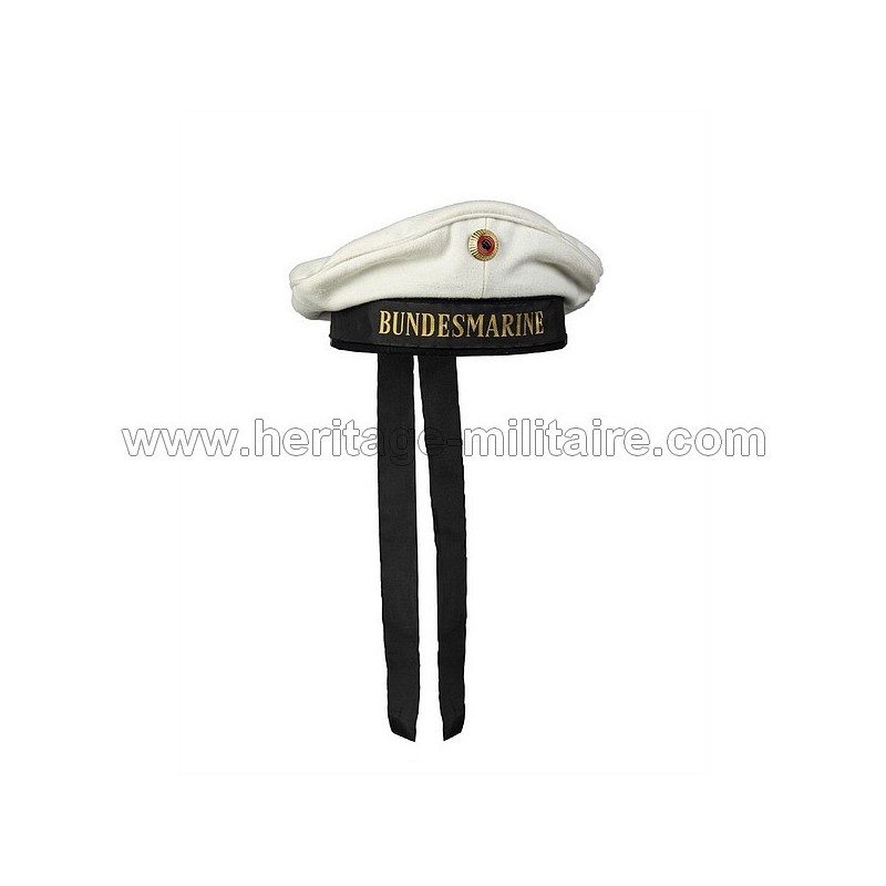 Casquette de marin Allemand blanche