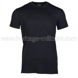 Tee-shirt 100% coton noir