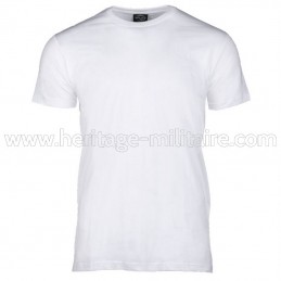 Tee-shirt 100% coton blanc