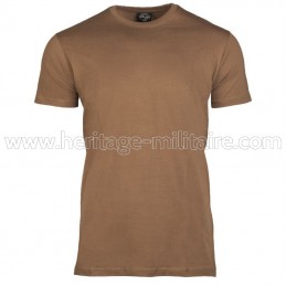 Tee-shirt 100% coton BDU brown