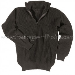 Troyer sweater acrylic black