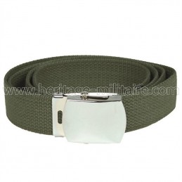 Ceinture US 100% coton vert...