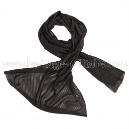 Mesh scarf black