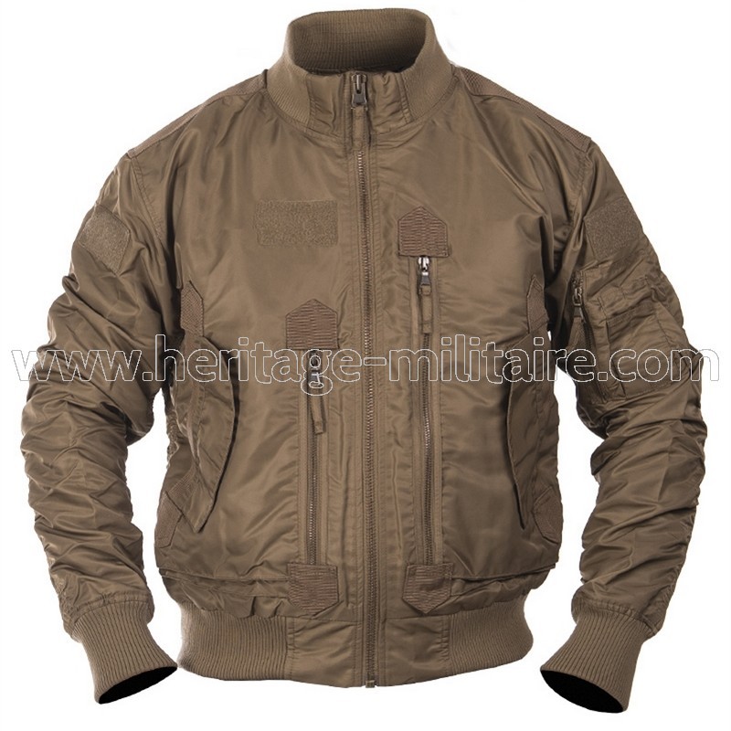 US tactical jacket dark coyote