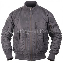 Blouson US tactique urban grey