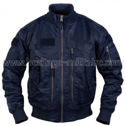 Blouson US tactique bleu...