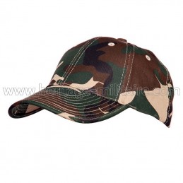 Baseball cap woodland