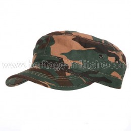 Cap ripstop woodland