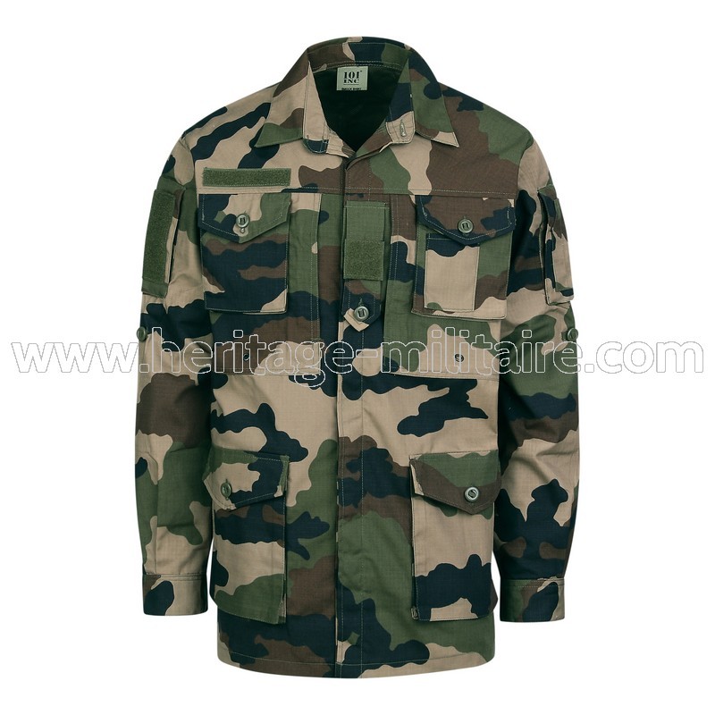 Chemise de combat tactique originale de l'armée française GAO gilet F2 CCE camouflage