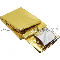 Emergency blanket gold/silver