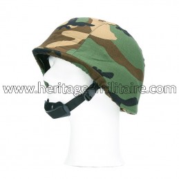 Helmet cover woodland