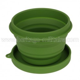 Silicone collapsible bowl...