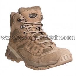 Squad boots high dark coyote