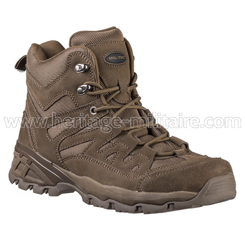 Squad boots high brown