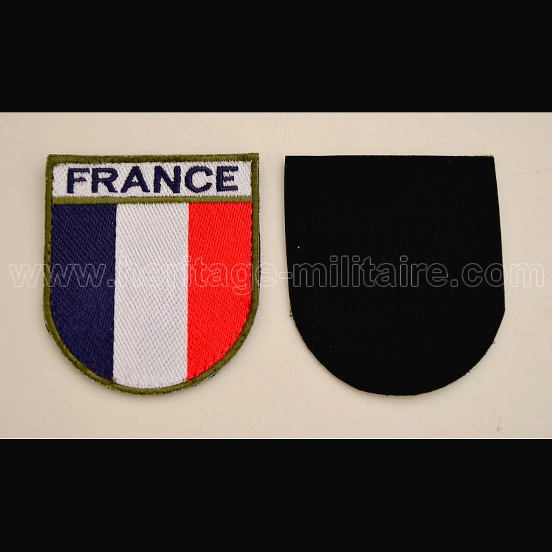 France Patch - 8 x 5 cm - Drapeau militaire Patch Garçons et Filles France  Fl