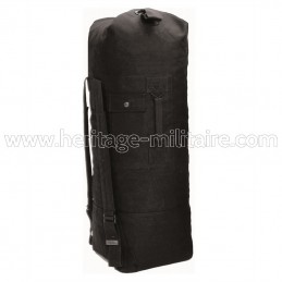 US duffel bag canevas black