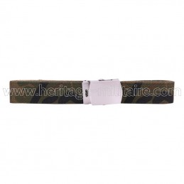 US belt 100% cotton woodland