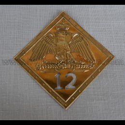 Plaque de shako 1806 - 1810...