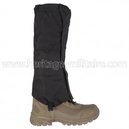 Waterproof gaiters black