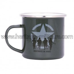 Enamel mug "Brothers in Arms"