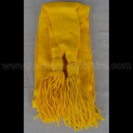 Wool sash yellow