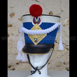 Shako 2nd Hussars Napoléon 1er