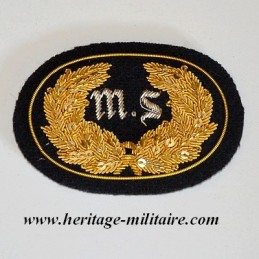 Insigne d'officier brodé MS...